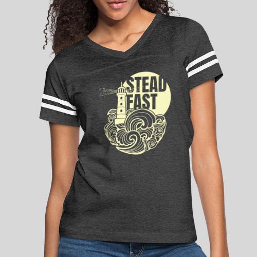 Steadfast - yellow - Women's Vintage Sports T-Shirt