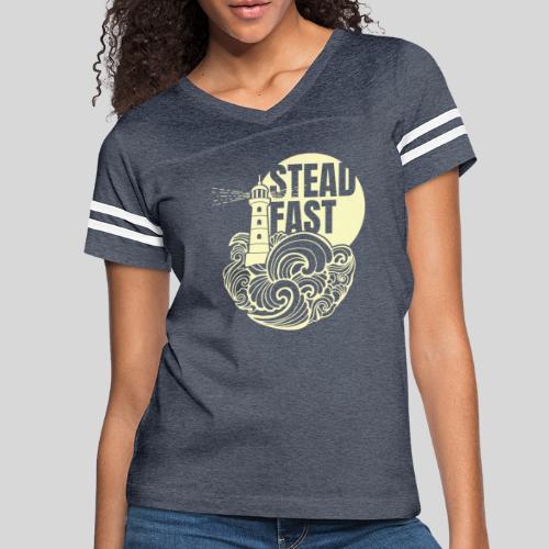 Steadfast - yellow - Women's Vintage Sports T-Shirt
