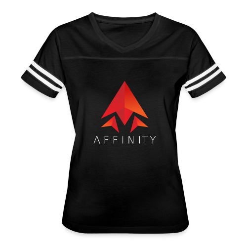 Affinity Gear - Women's V-Neck Football Tee