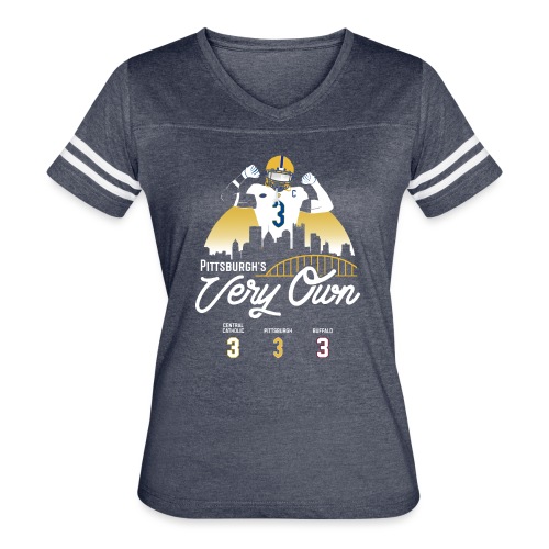 Pittsburgh's Very Own - DH3 - College - Women's Vintage Sports T-Shirt