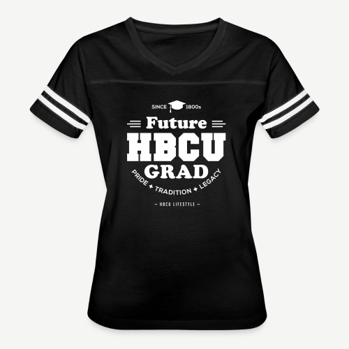 Future HBCU Grad Youth - Women's V-Neck Football Tee