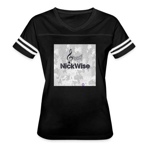 Nick Wise merchandise - Women's V-Neck Football Tee