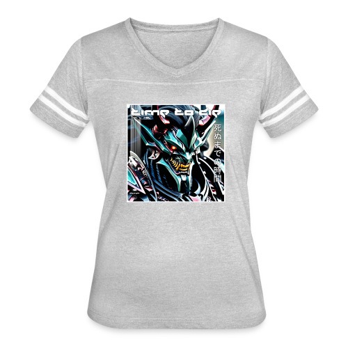 Time To Die Vol. 4 - Women's V-Neck Football Tee