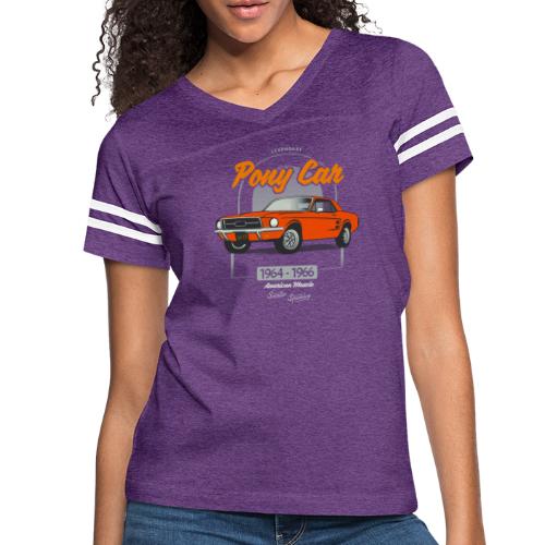 Legendary Pony Car - Women's Vintage Sports T-Shirt