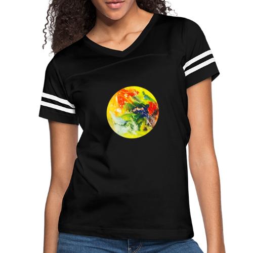 YOU ARE MY WORLD - Women's V-Neck Football Tee