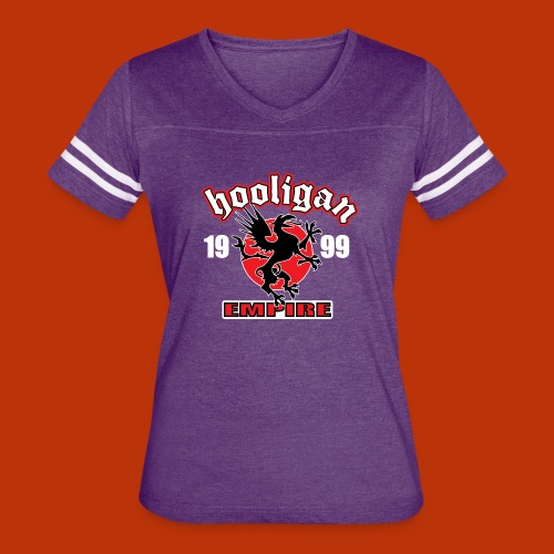 United Hooligan - Women's V-Neck Football Tee