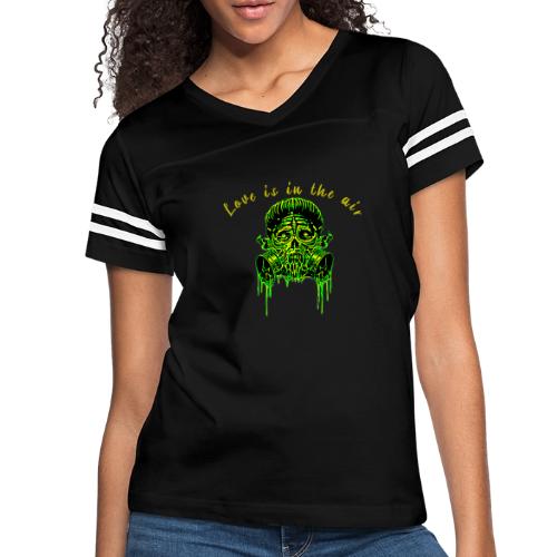 Love is in the air - Women's V-Neck Football Tee