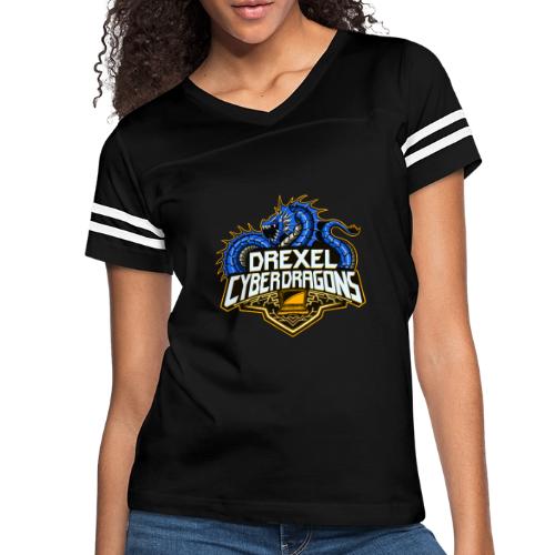 The Dragon - Women's V-Neck Football Tee