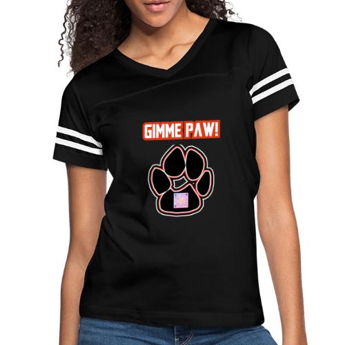 Jack-Jack’s Paw (Proceeds go to ASPCA!) - Women's V-Neck Football Tee