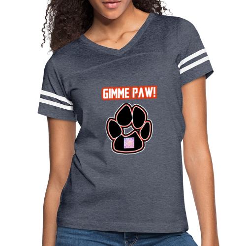 Jack-Jack’s Paw (Proceeds go to ASPCA!) - Women's V-Neck Football Tee