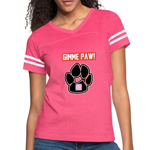 Jack-Jack’s Paw (Proceeds go to ASPCA!) - Women's V-Neck Football Tee