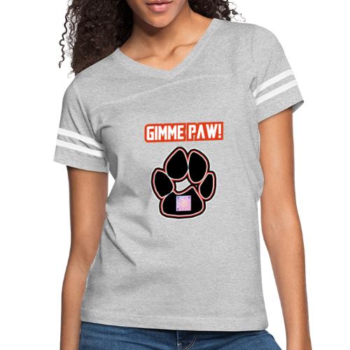 Jack-Jack’s Paw (Proceeds go to ASPCA!) - Women's V-Neck Football Tee