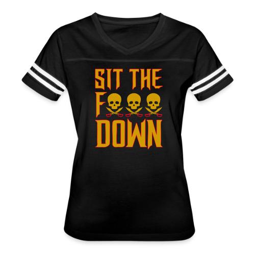 STFD CC 2026 - Women's V-Neck Football Tee