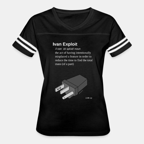 Ivan Exploit - 3D CAD Speedmodeling - US version - Women's Vintage Sports T-Shirt