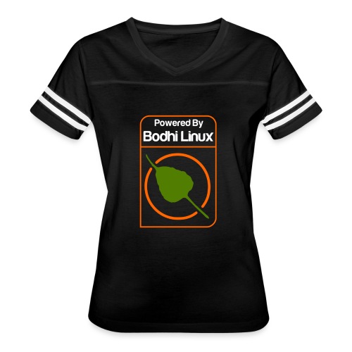 Powered by Bodhi Linux - Women's Vintage Sports T-Shirt