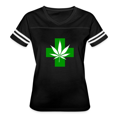 Marijuana Health Facts‎ - Women's Vintage Sports T-Shirt