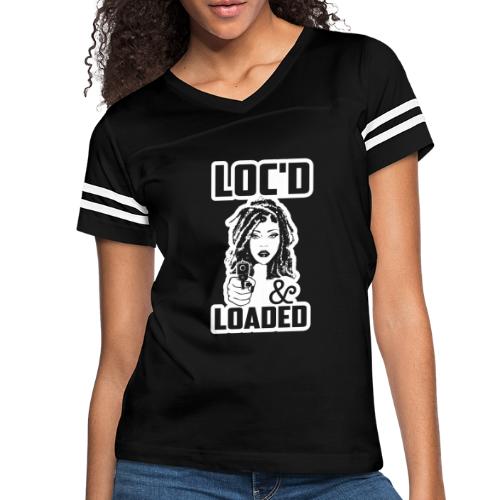 Loc'd Loaded - Women's Vintage Sports T-Shirt