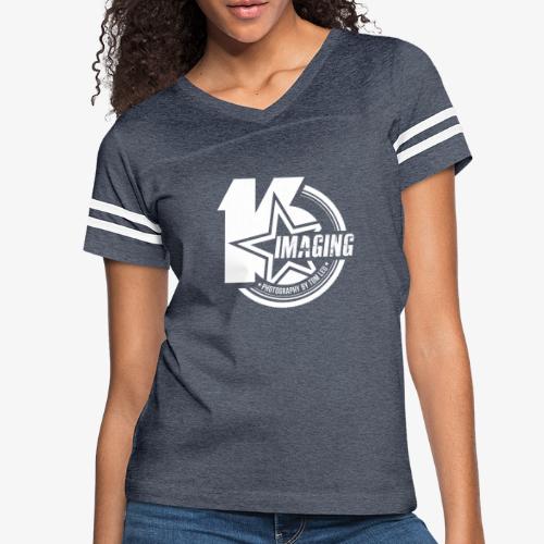 16IMAGING Badge White - Women's Vintage Sports T-Shirt