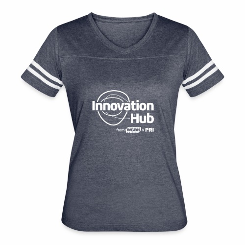 Innovation Hub white logo - Women's Vintage Sports T-Shirt