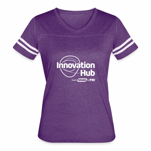 Innovation Hub white logo - Women's Vintage Sports T-Shirt