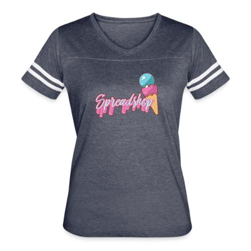 Summer Spreadshop - Women's V-Neck Football Tee