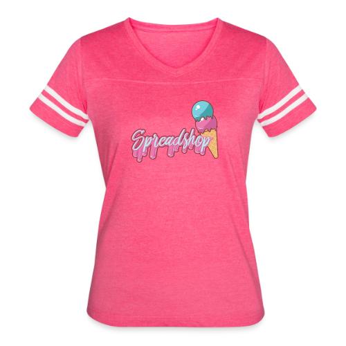 Summer Spreadshop - Women's V-Neck Football Tee