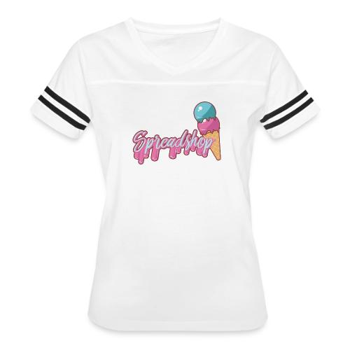 Summer Spreadshop - Women's V-Neck Football Tee