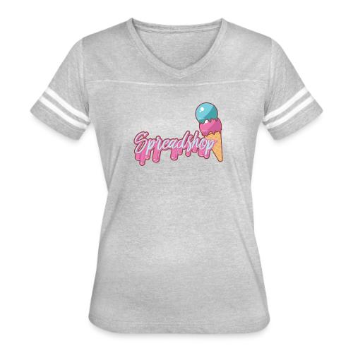 Summer Spreadshop - Women's V-Neck Football Tee