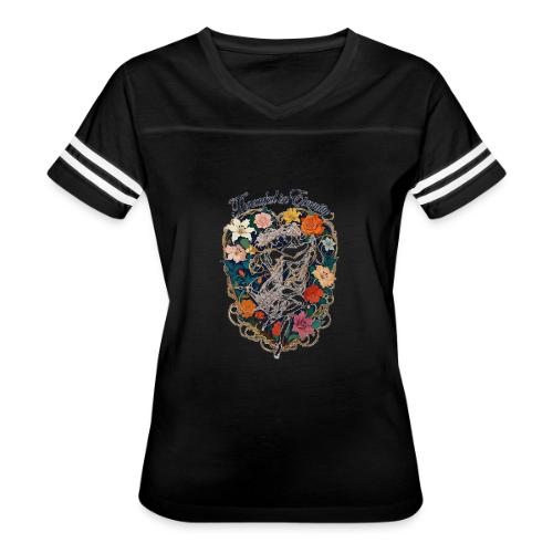 Threaded in Eternity T-Shirt - Women's V-Neck Football Tee