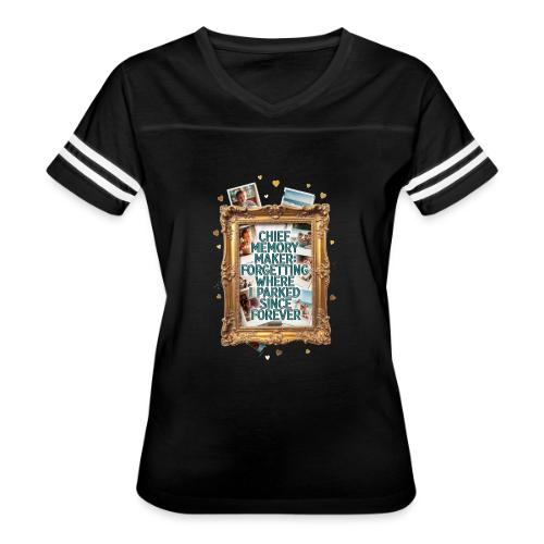 Chief Memory Maker T Shirt, Forgetting Where - Women's V-Neck Football Tee