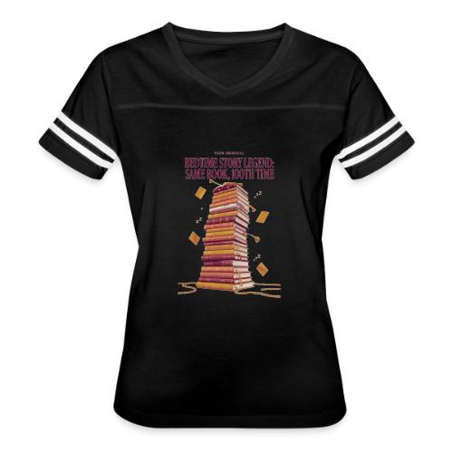 Bedtime Story Legend T Shirt - Women's V-Neck Football Tee