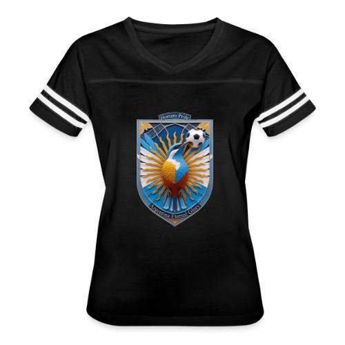 Argentina Hornero Soccer T Shirt, Football Gift - Women's V-Neck Football Tee