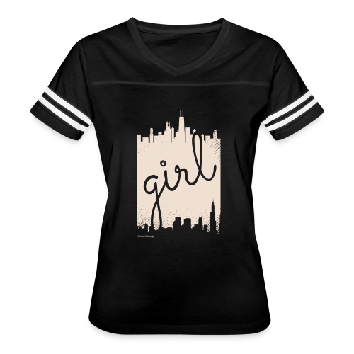 Chicago Girl Product - Women's Vintage Sports T-Shirt