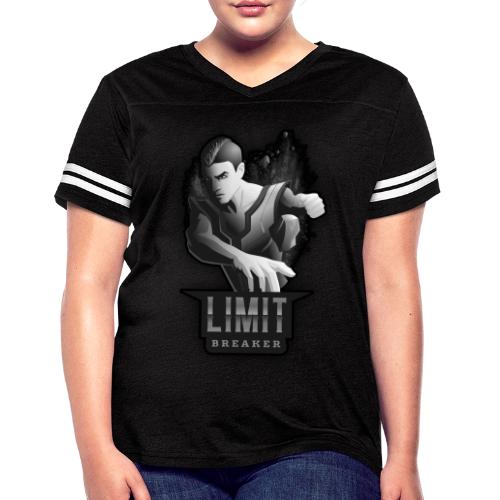 Limit Breaker - Women's V-Neck Football Tee