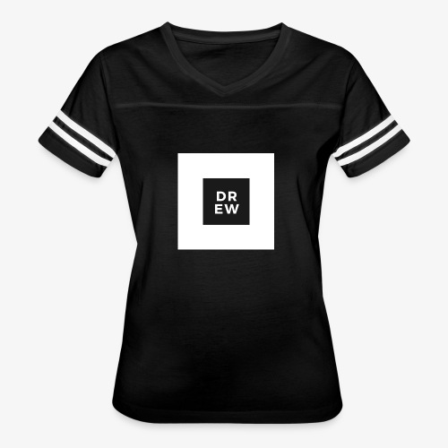 Official Drew Vlogs Merchandise - Women's V-Neck Football Tee