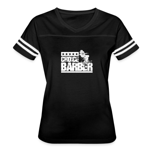 Choice Barber 5-Star Barber T-Shirt - Women's V-Neck Football Tee