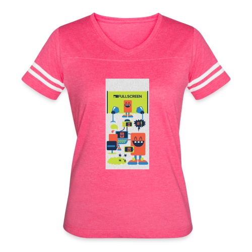 iphone5screenbots - Women's Vintage Sports T-Shirt