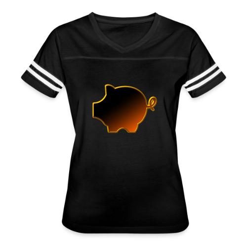 Keto After Dark - Women's V-Neck Football Tee