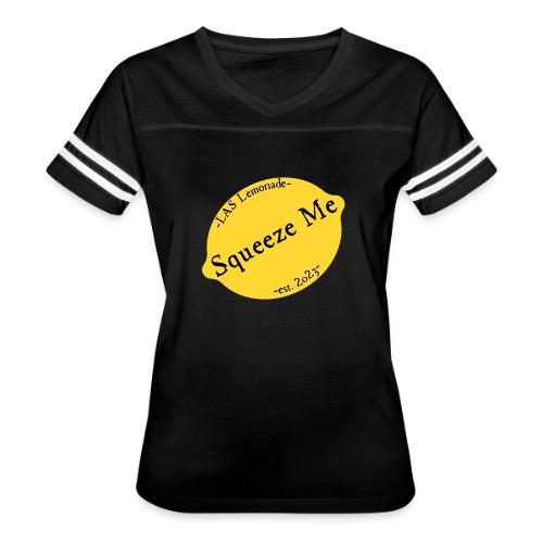 SQEEZE ME - Women's V-Neck Football Tee