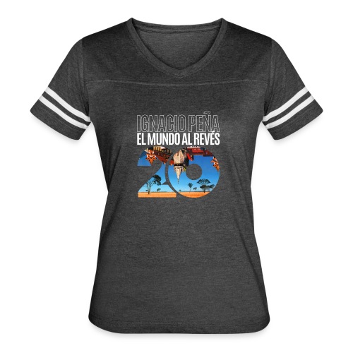 El Mundo al Revés 20 (Official Jersey) - Women's Vintage Sports T-Shirt