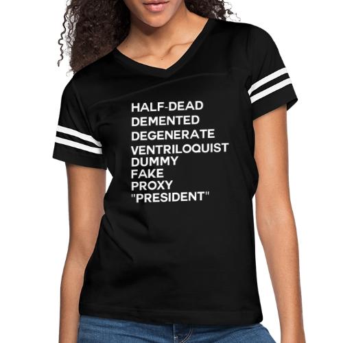 TELL IT LIKE IT IS - Women's V-Neck Football Tee