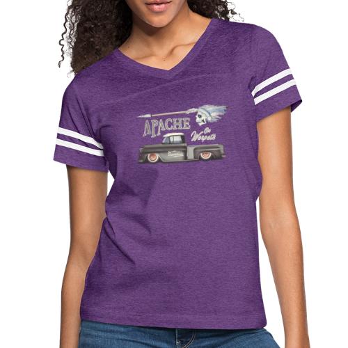 Apache On Warpath - Chevy Truck Task Force - Women's Vintage Sports T-Shirt