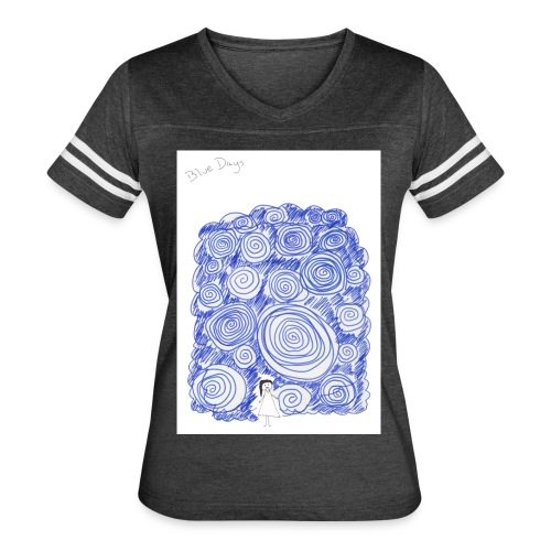 Blue Days - Women's Vintage Sports T-Shirt