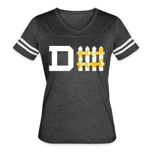 Wreak Havoc - Women's V-Neck Football Tee