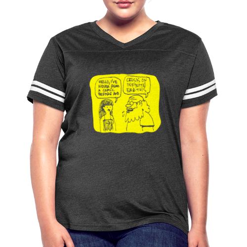 CRISIS - Women's Vintage Sports T-Shirt