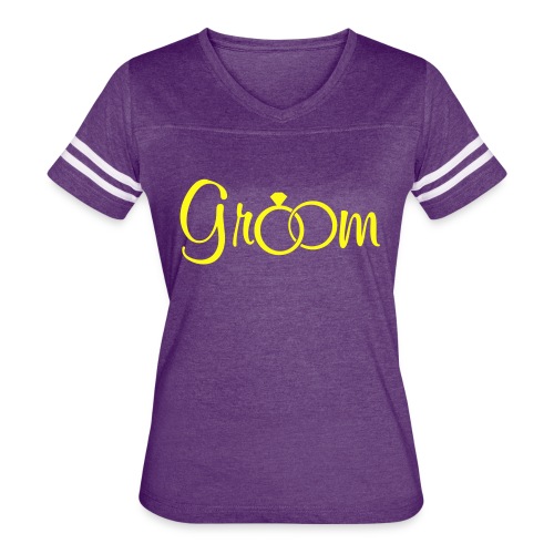 Groom - Weddings - Women's Vintage Sports T-Shirt