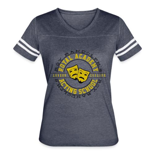Roy Randolph Acting School Shirt - Women's V-Neck Football Tee