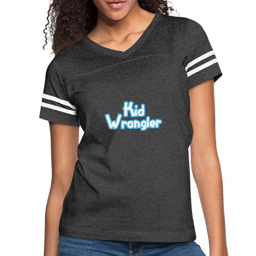 Kid Wrangler - Women's Vintage Sports T-Shirt