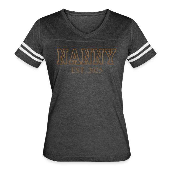 Nanny Est. 2025 (Brown Font)