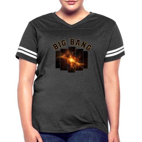 Big Bang Horizon - Women's V-Neck Football Tee